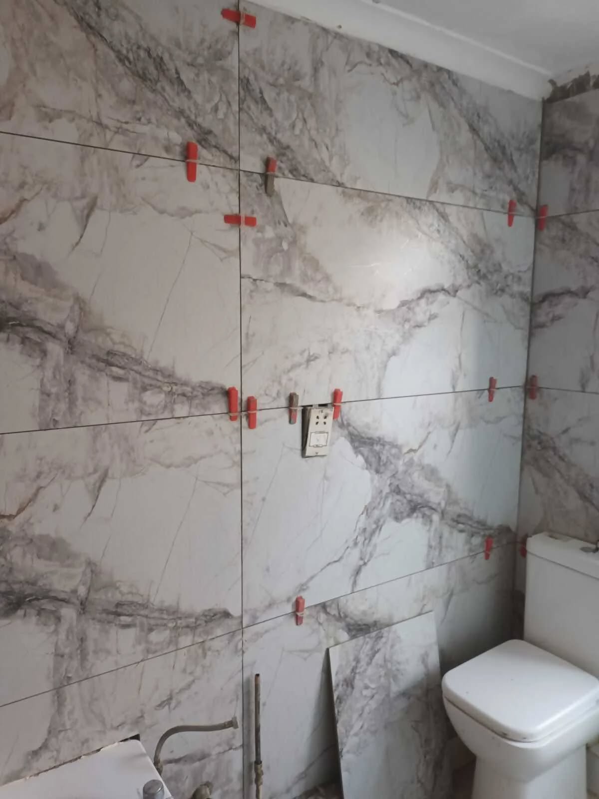 Marble feature wall